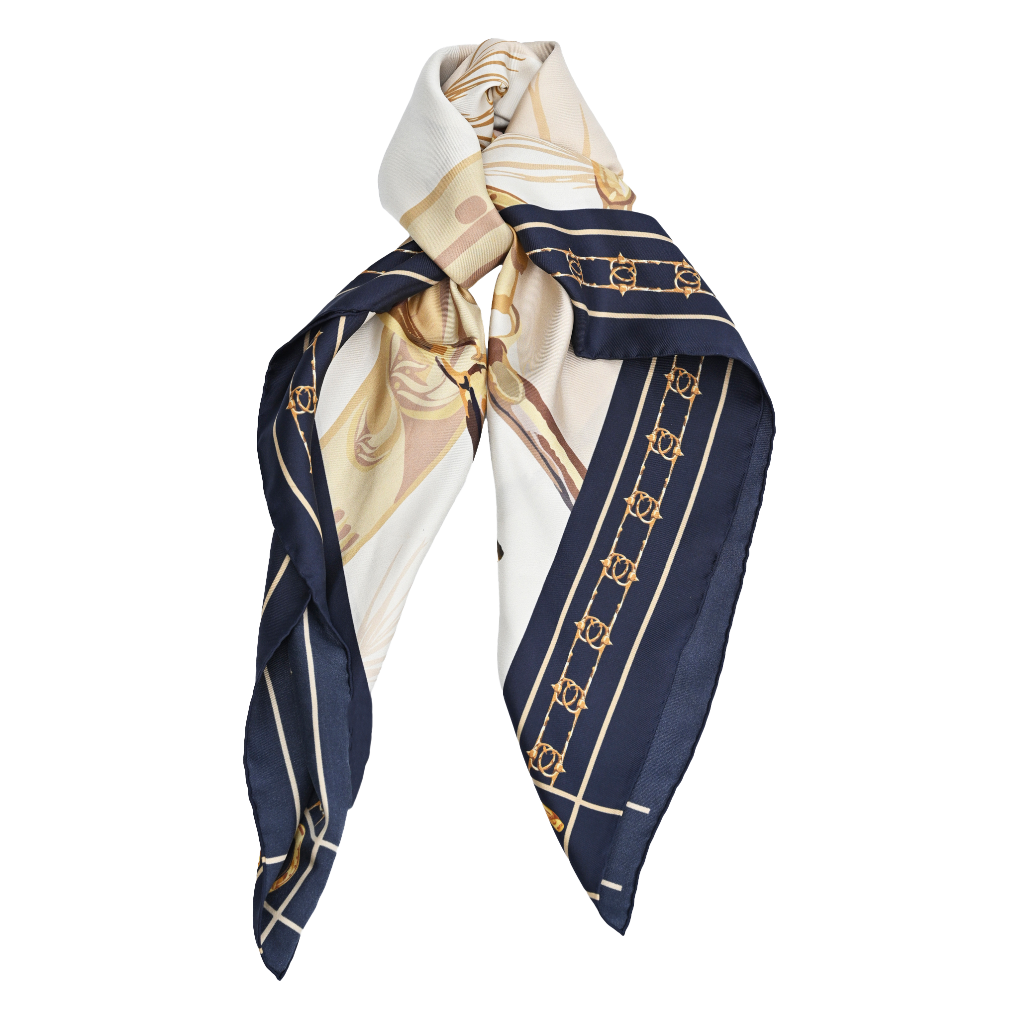 THE BRIDLE SILK SCARF