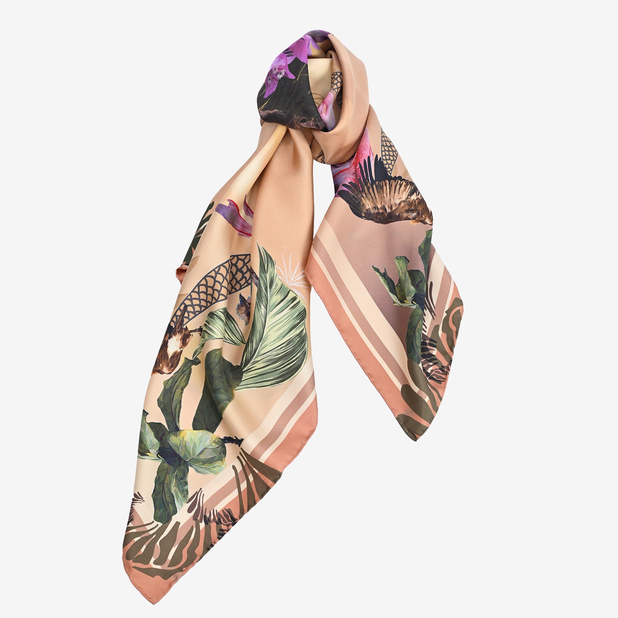 Organic Silk Scarf - Luxury Silk Scarf