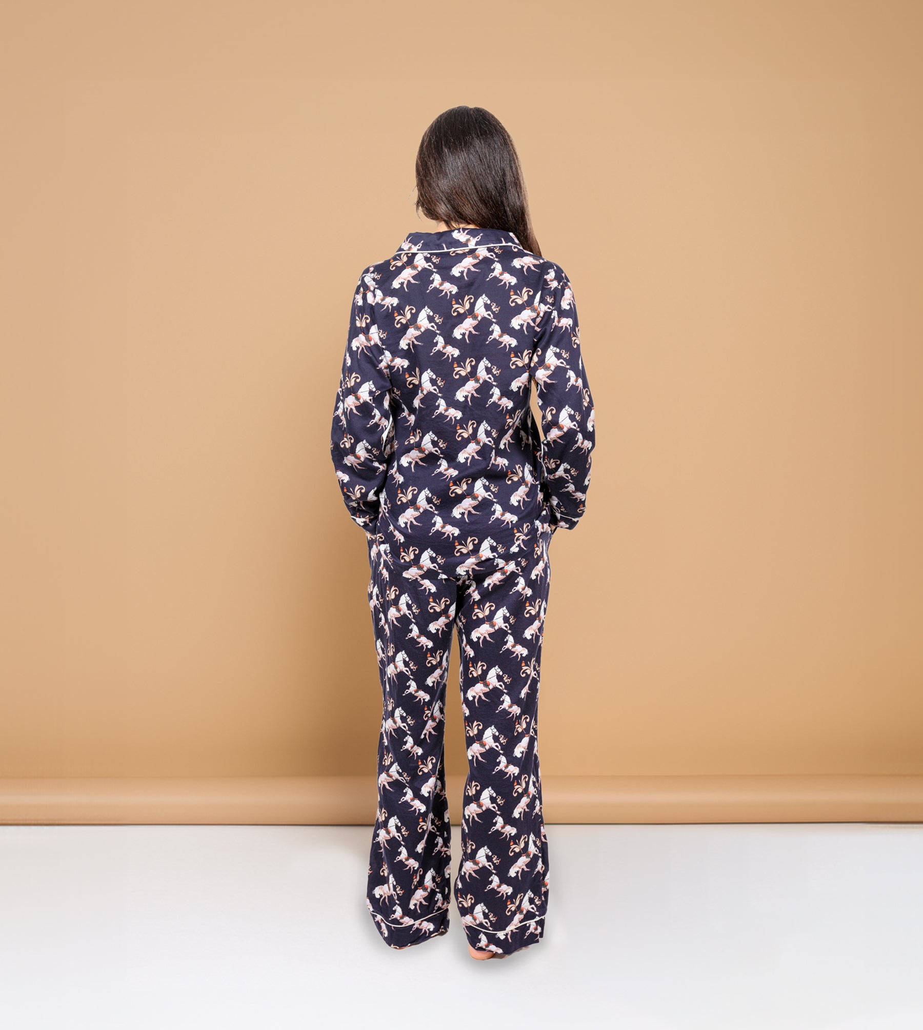 EQUESTRIAN PYJAMA SET - LONG