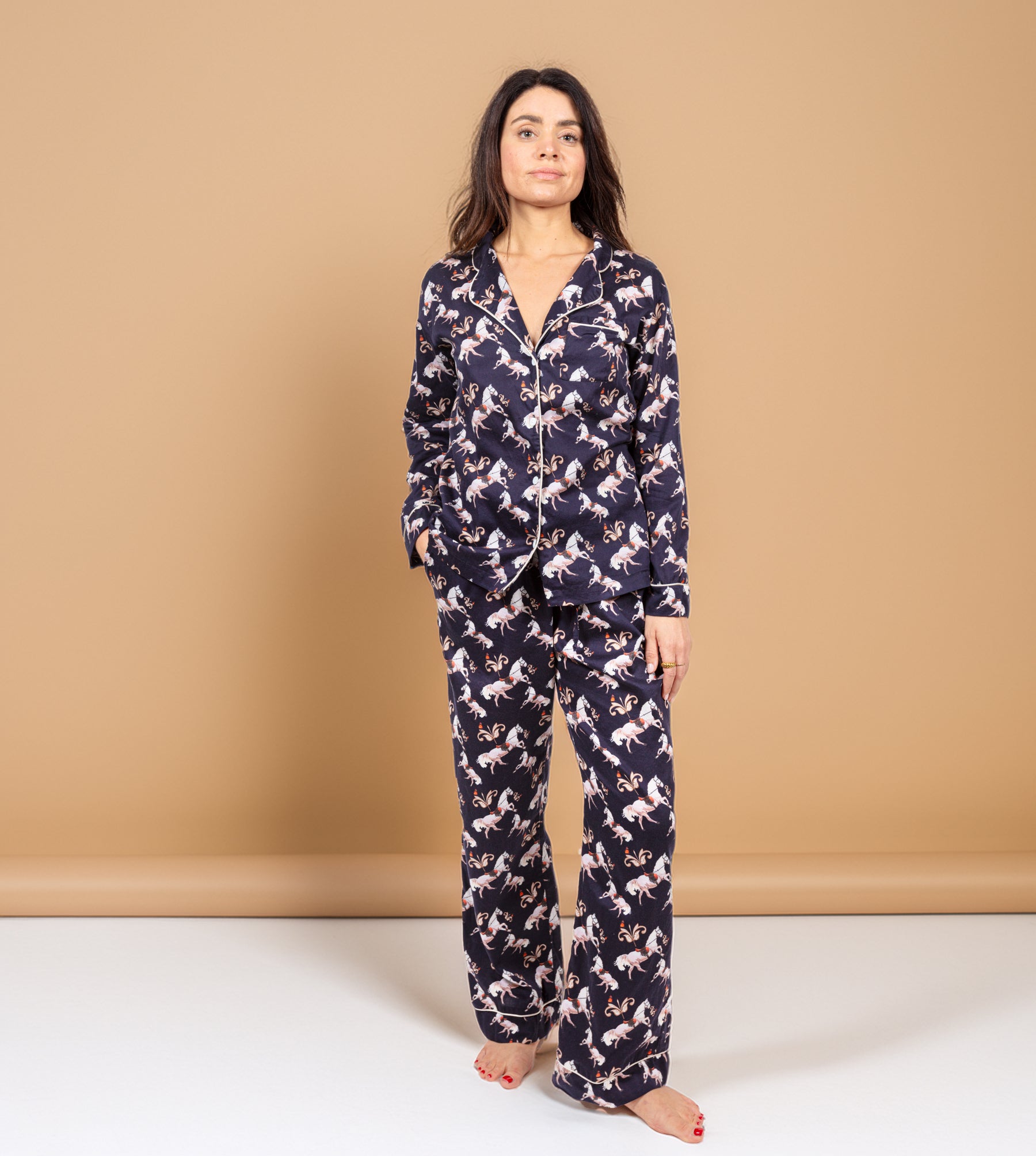 EQUESTRIAN PYJAMA SET - LONG