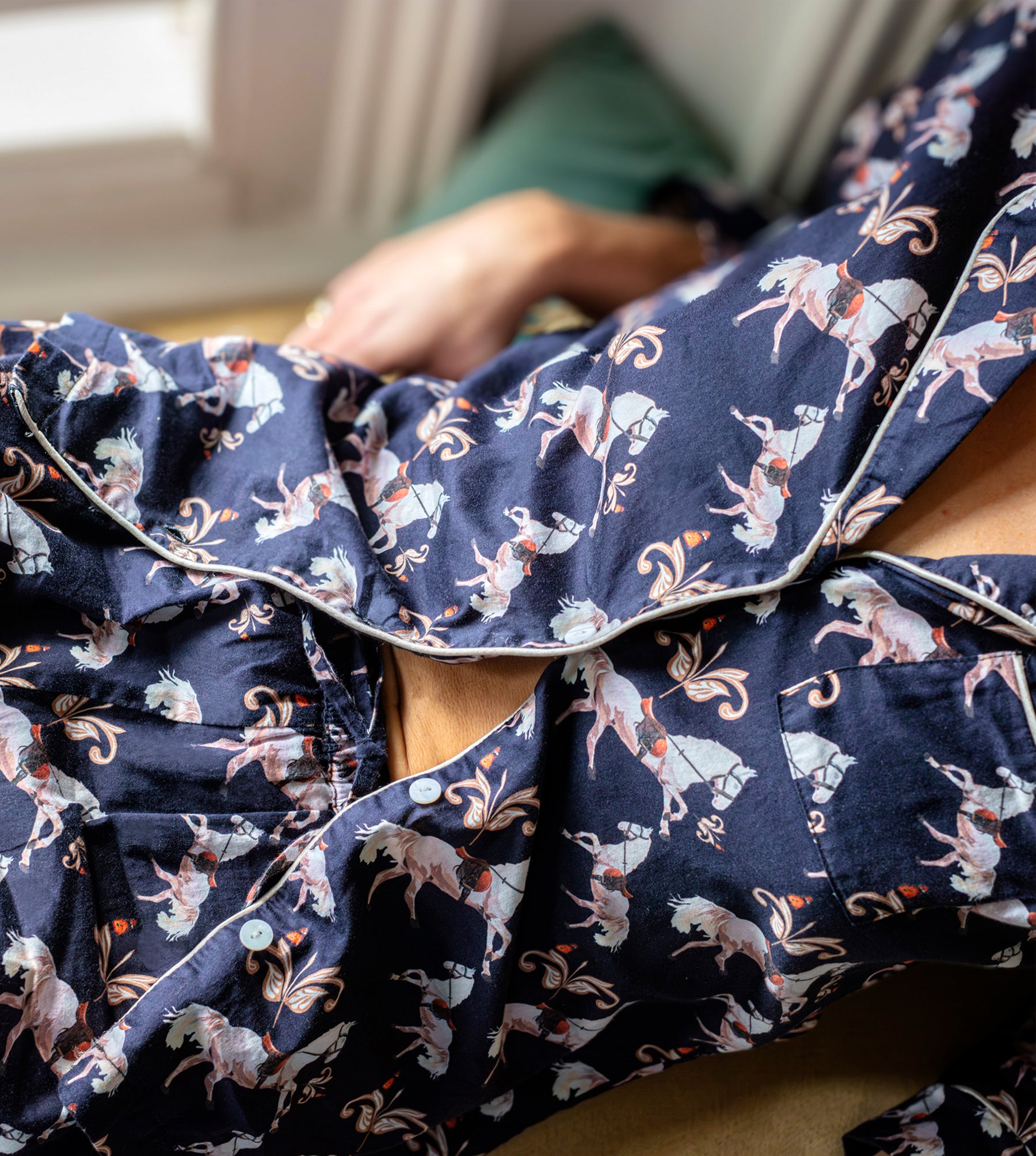 EQUESTRIAN PYJAMA SET - LONG
