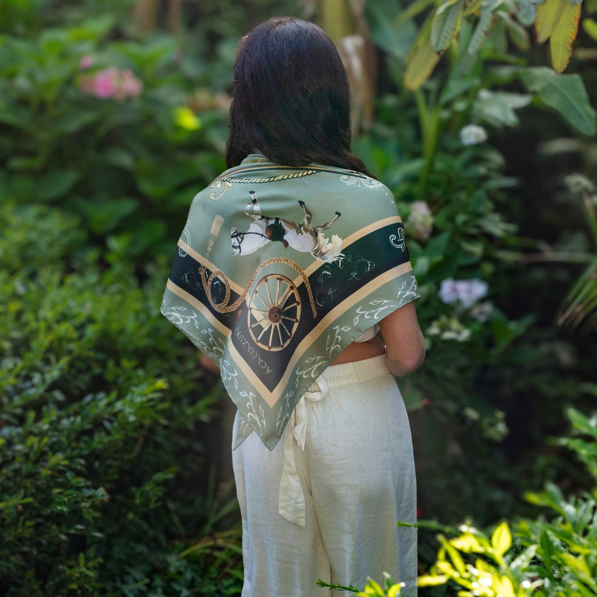 THE EQUESTRIAN SILK SCARF