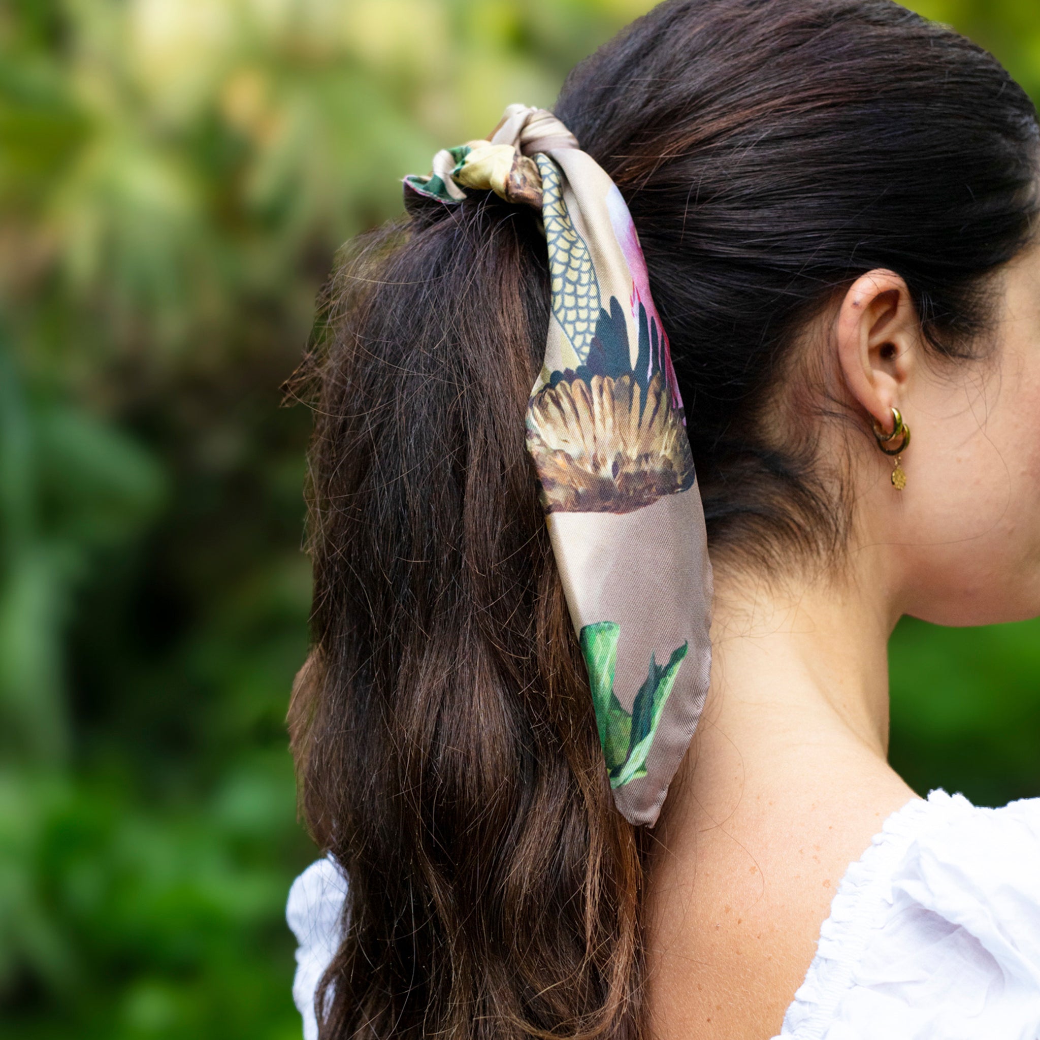 THE BASHFUL SILK SCRUNCHIE