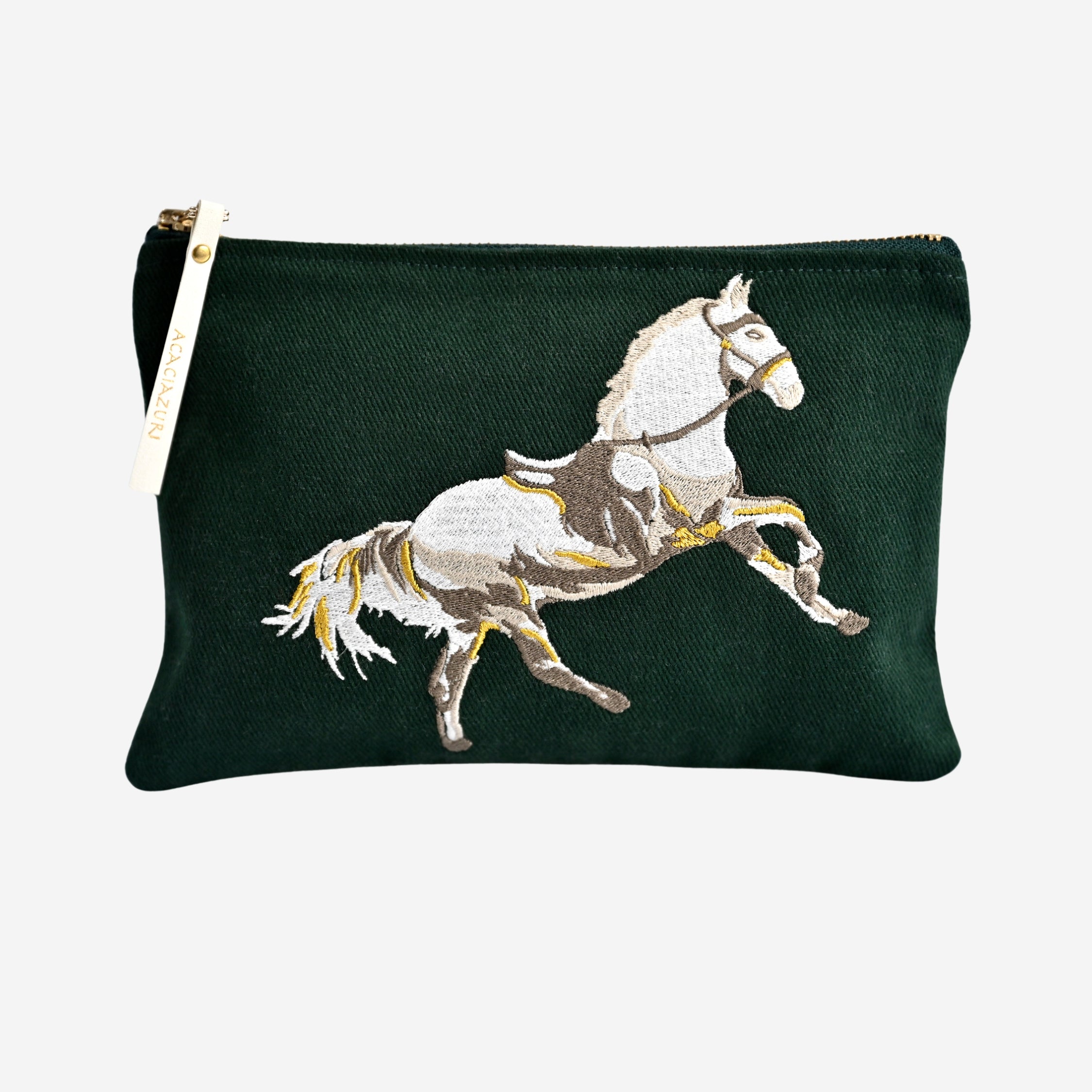 Equestrian Embroidered Bag