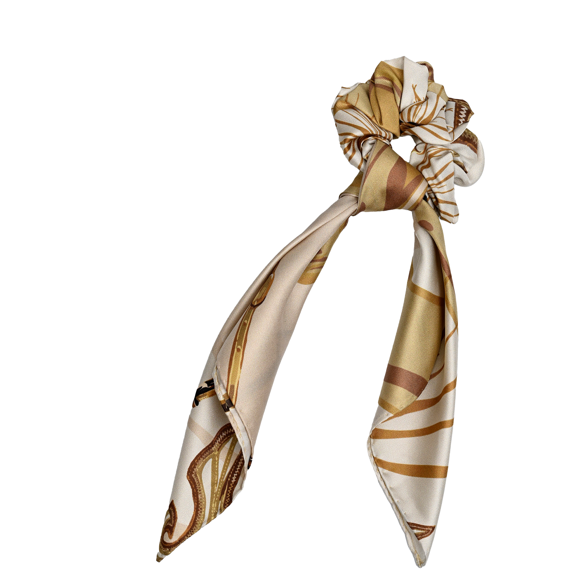 THE BRIDLE SILK SCRUNCHIE