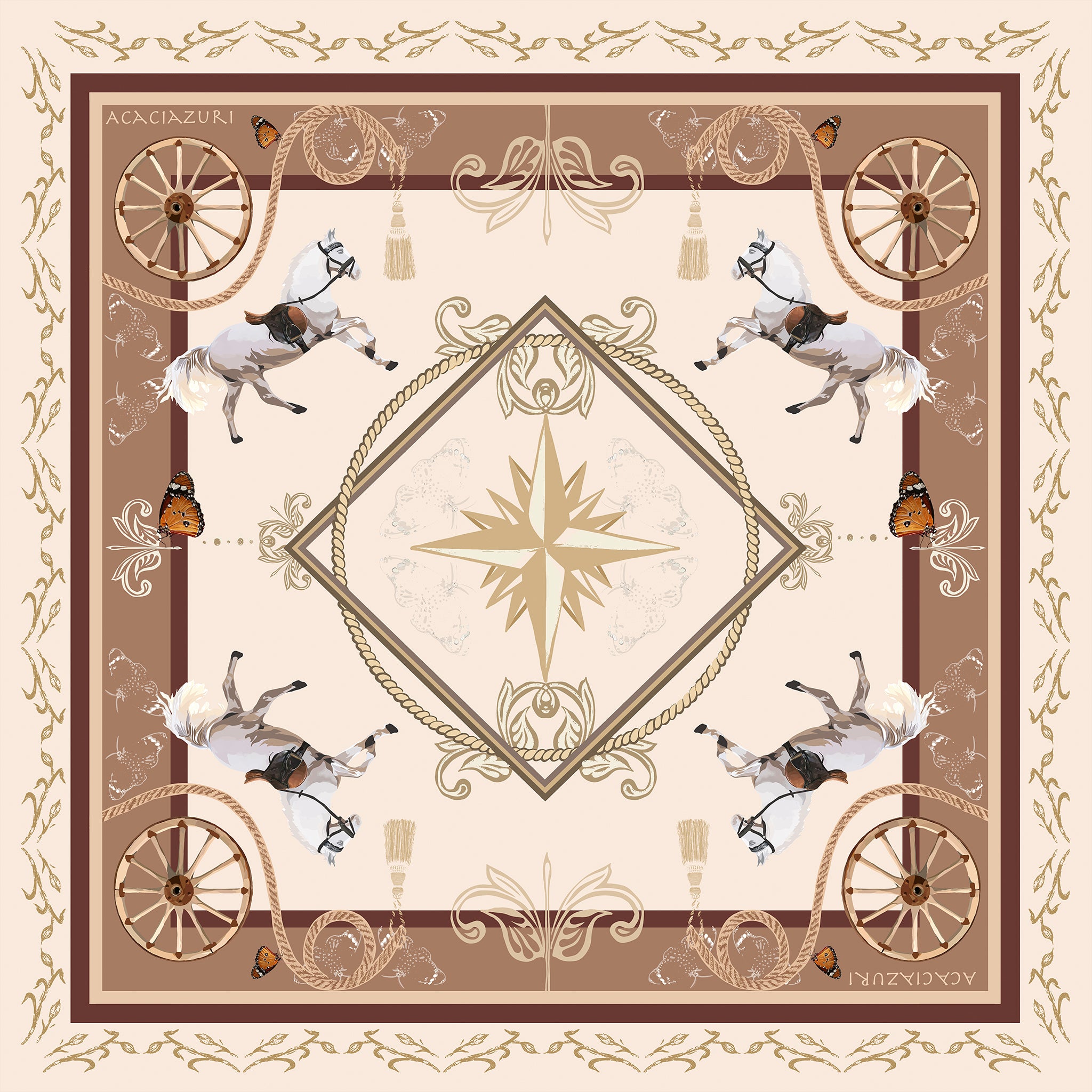 Elegant Equestrian Scarf